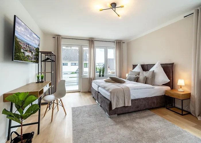 Apartman Raw-flat Meier - Modern - Stylisch - Balkon - Netflix Bielefeld